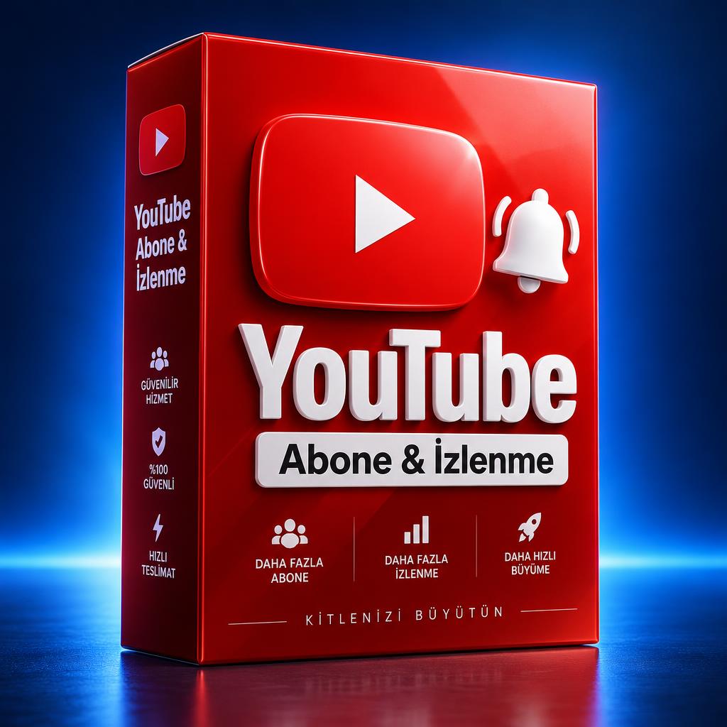 YouTube Abone & İzlenme Hizmeti